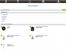 Tablet Screenshot of musemini.com